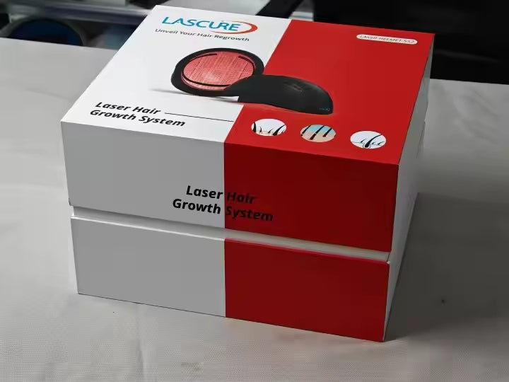 Casque laser Lascure 552 (système de croissance des cheveux LLLT 655 nm avec 552 diodes)