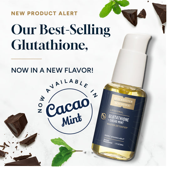 Liposomal Glutathione Cacao Mint (50 ml - QS)