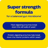 Superstarke Formel für ein ausgeglichenes Darmmikrobiom mit Enzymen für die Ballaststoff- und Proteinverdauung.