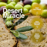 Desert Miracle – Atlas-Olivenöl – marokkanisches Ultra-Premium, kaltgepresst, extra nativ
