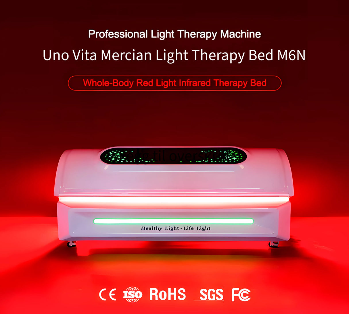 Uno Vita Merican Light Therapy Bed M6N – top model - leading technology
