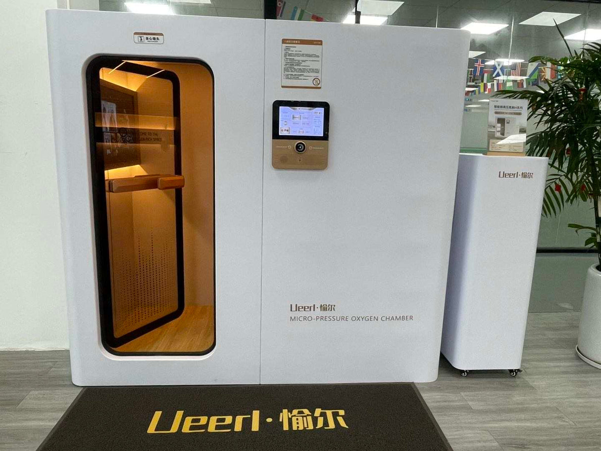 Uno Vita's Ueerl V3 Premium Edition Hard-Shell Hyperbaric Oxygen Chamber for One Person