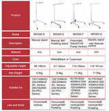Uno Vita's MS300-E -Therapy Panel Stand (white)