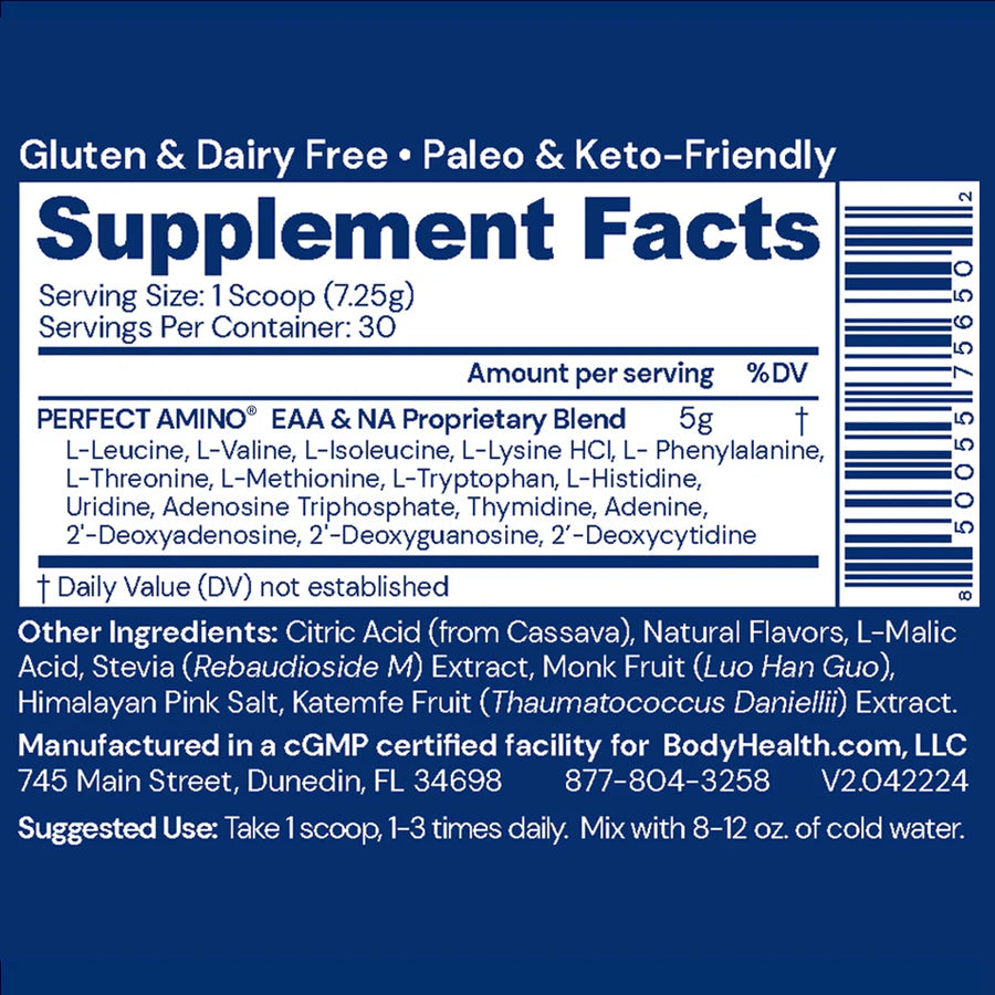 Perfekt aminopulver (jordgubbar 60 portioner)