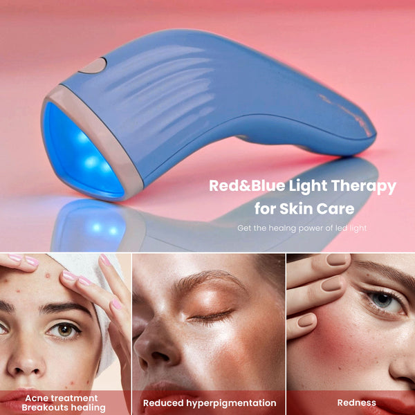 Uno Vita`s Beauty Red and Blue Light Therapy Skin Care Device