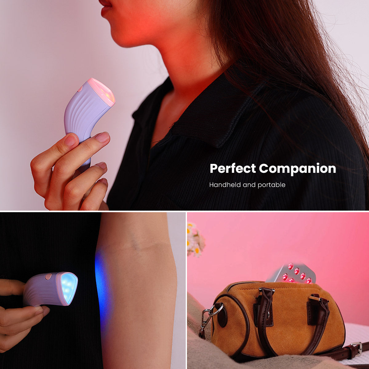 UNO Vita Beauty Red e Blue Light Terapia Dispositivo de cuidados com a pele