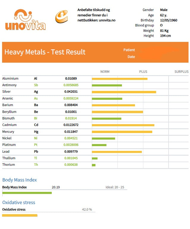 Sistema de teste mineral e metal espectrolabo