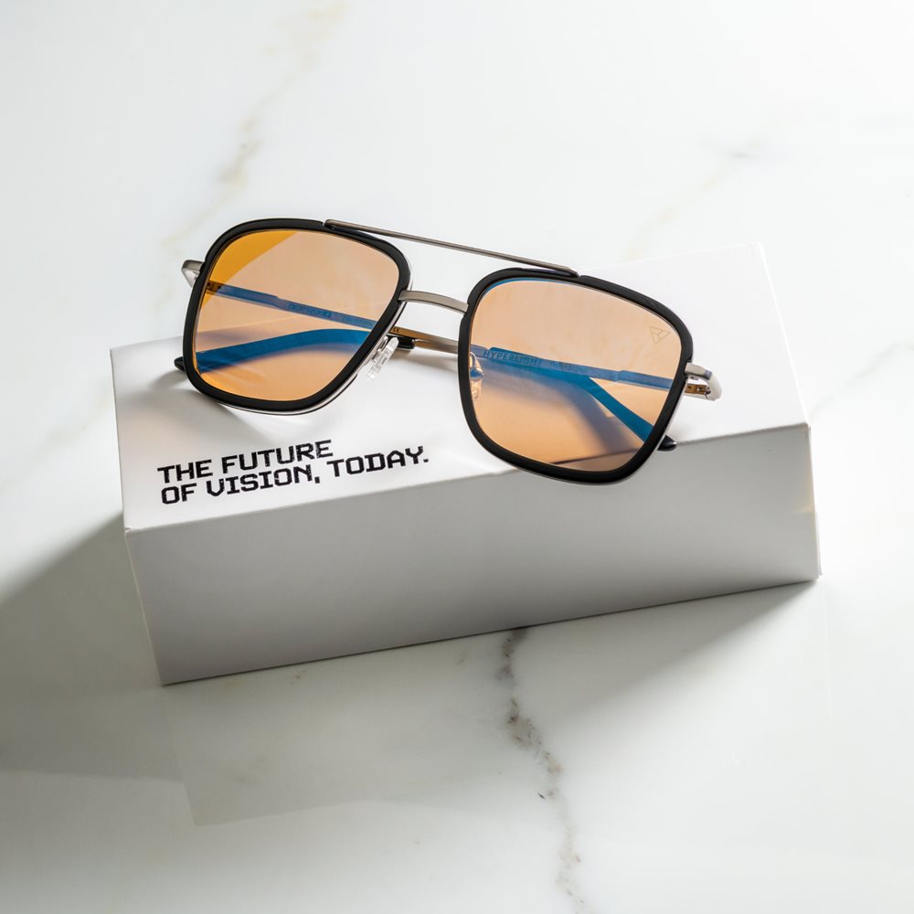 Tesla Hyperlight Eyewear Aviator 2 Black (unisex)