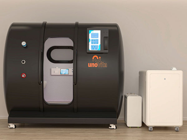 Uno Vita`s Top Line HBOT Duo Face-To-Face Clinic Hard-Shell (model UnoVita YF-2001)