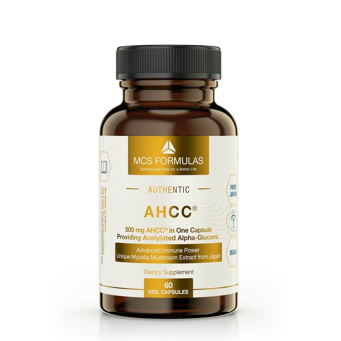 AHCC, 500 mg, 60 Kapseln – Uno Vita AS