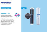 Aquaphor RO - 206S - HoReCa (filtre à eau compact à osmose inverse) - Uno Vita AS