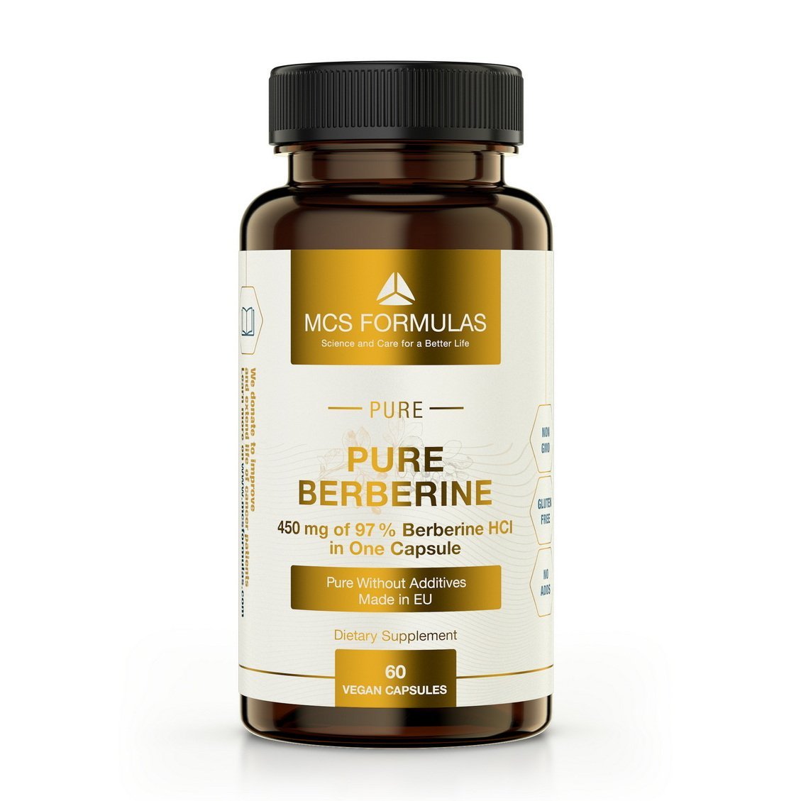 Berberine Pure (450mg) - Uno Vita AS