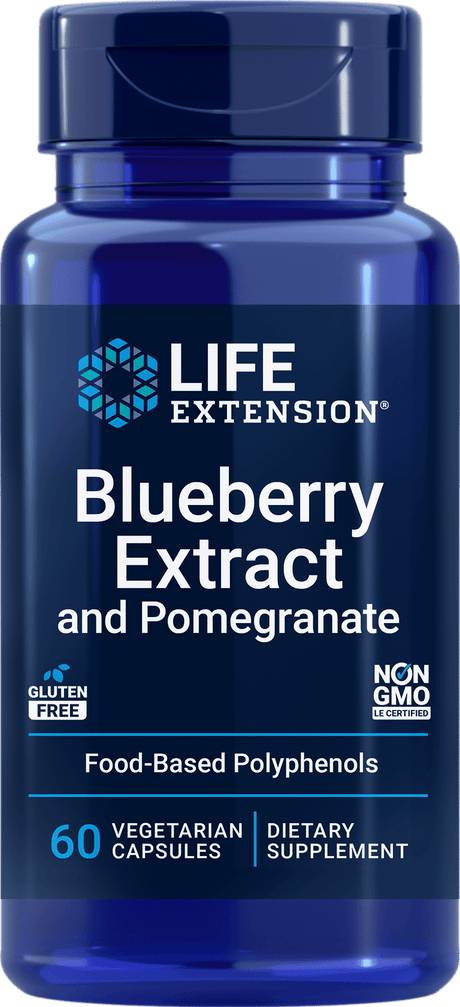 Life Extension Blaubeerextrakt und Granatapfel, 60 vegetarische Kapseln