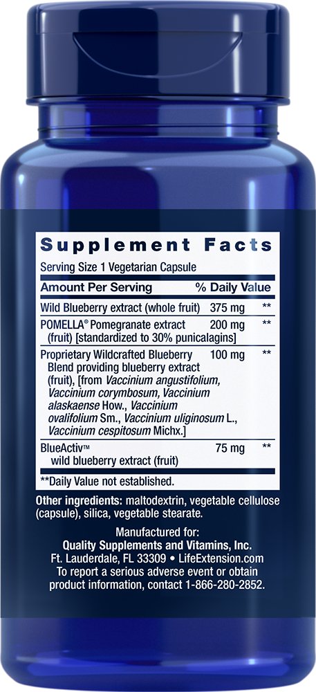 Blueberry Extract with Pomegranate (60) - Uno Vita AS