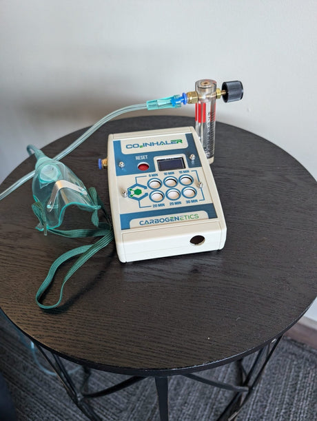 Carbogen inhalator (Co2-andning) - Carbogenetics - Uno Vita AS