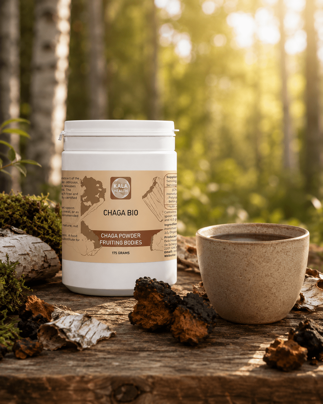 Chaga BIO (Organic) Powder - Uno Vita AS