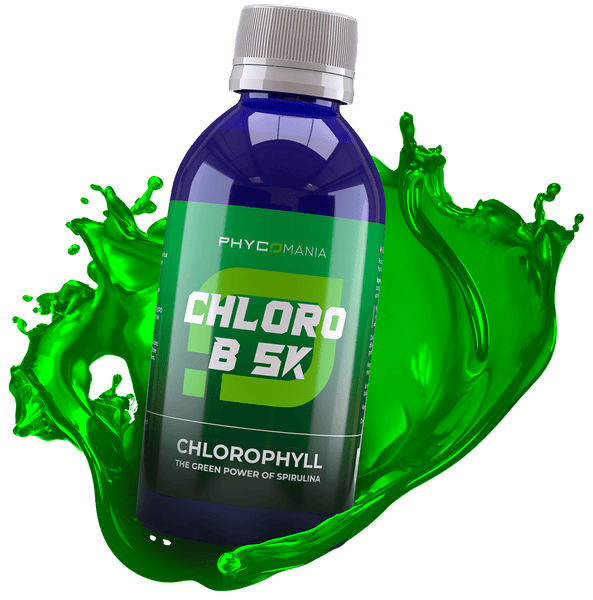 CHLORO B 5K CHLOROPHYLL Die grüne Kraft von Spirulina – Uno Vita AS