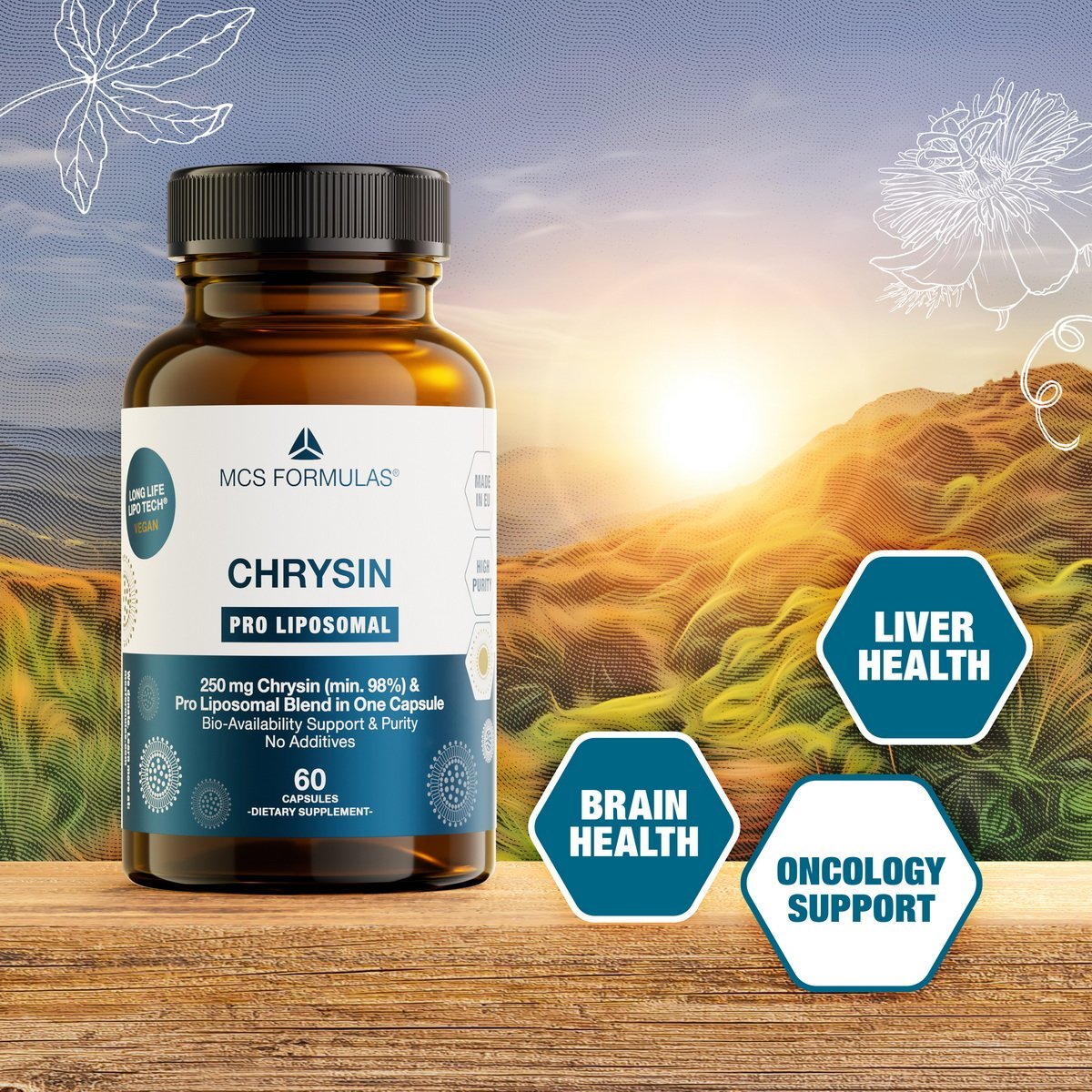 Chrysin Pro Liposomal - Uno Vita AS