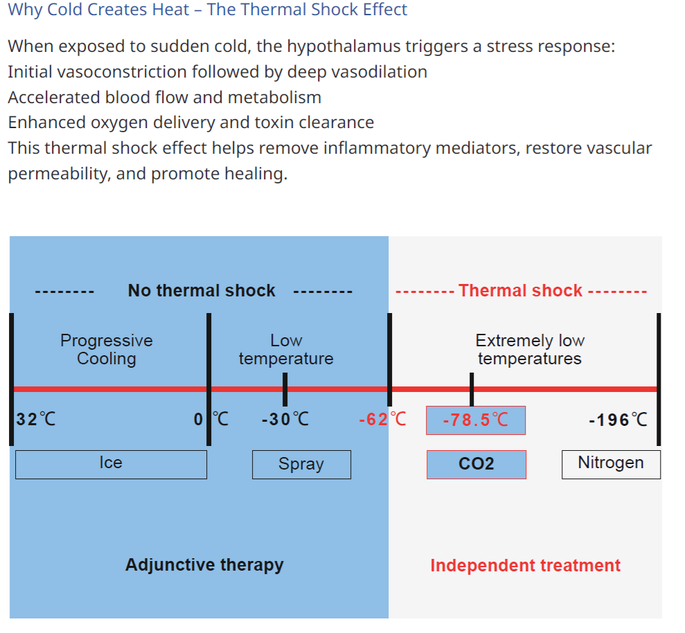 CO₂ PRO – Portable CO₂ Cryotherapy for Professional Pain Management and Recovery - Uno Vita AS
