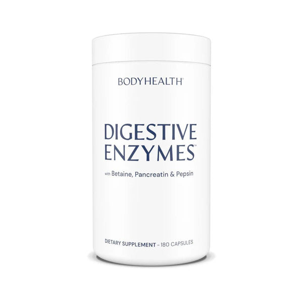 Premium Digestive Enzymes with Betaine HCl & Pancreatin - 180 Capsules - Uno Vita AS