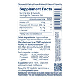 Premium Digestive Enzymes with Betaine HCl & Pancreatin - 180 Capsules - Uno Vita AS