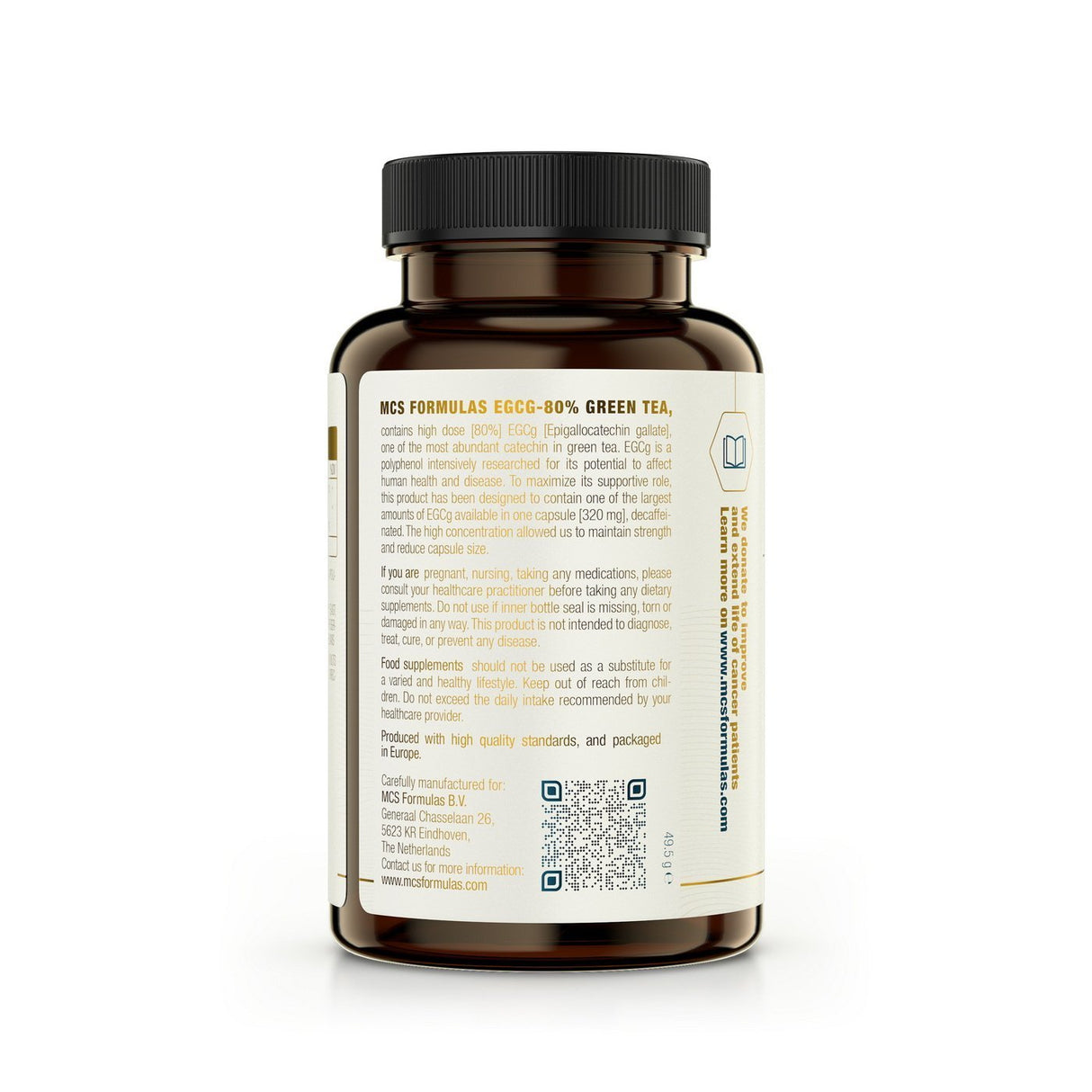 EGCG 80% (cápsula de 400 mg) - Uno Vita AS