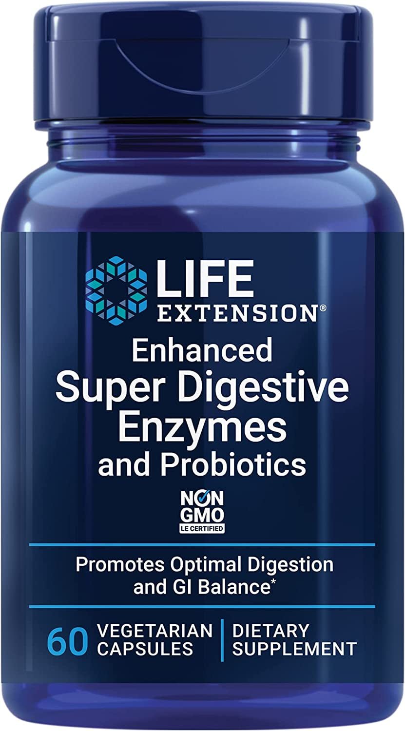 Enhanced Super Digestive Enzymes and Probiotics - Uno Vita AS