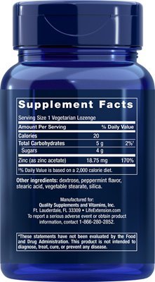 Enhanced Zinc Lozenges (Peppermint) - Uno Vita AS
