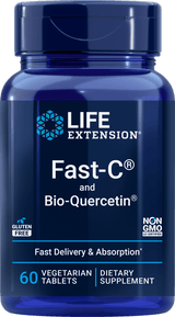 Life Extension Fast-C et Bio-Quercetin, 60 comprimés végétariens