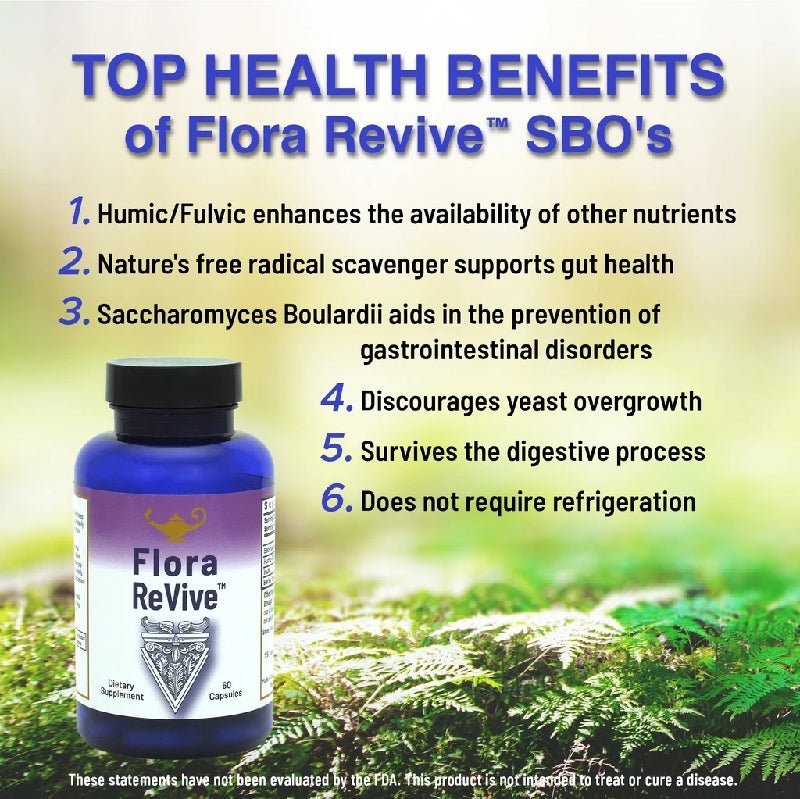 Flora Revive Probiotic (60 Capsules) - Uno Vita AS