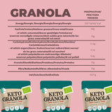 Go-Keto Bio Keto Granola - Raspberry - Uno Vita AS