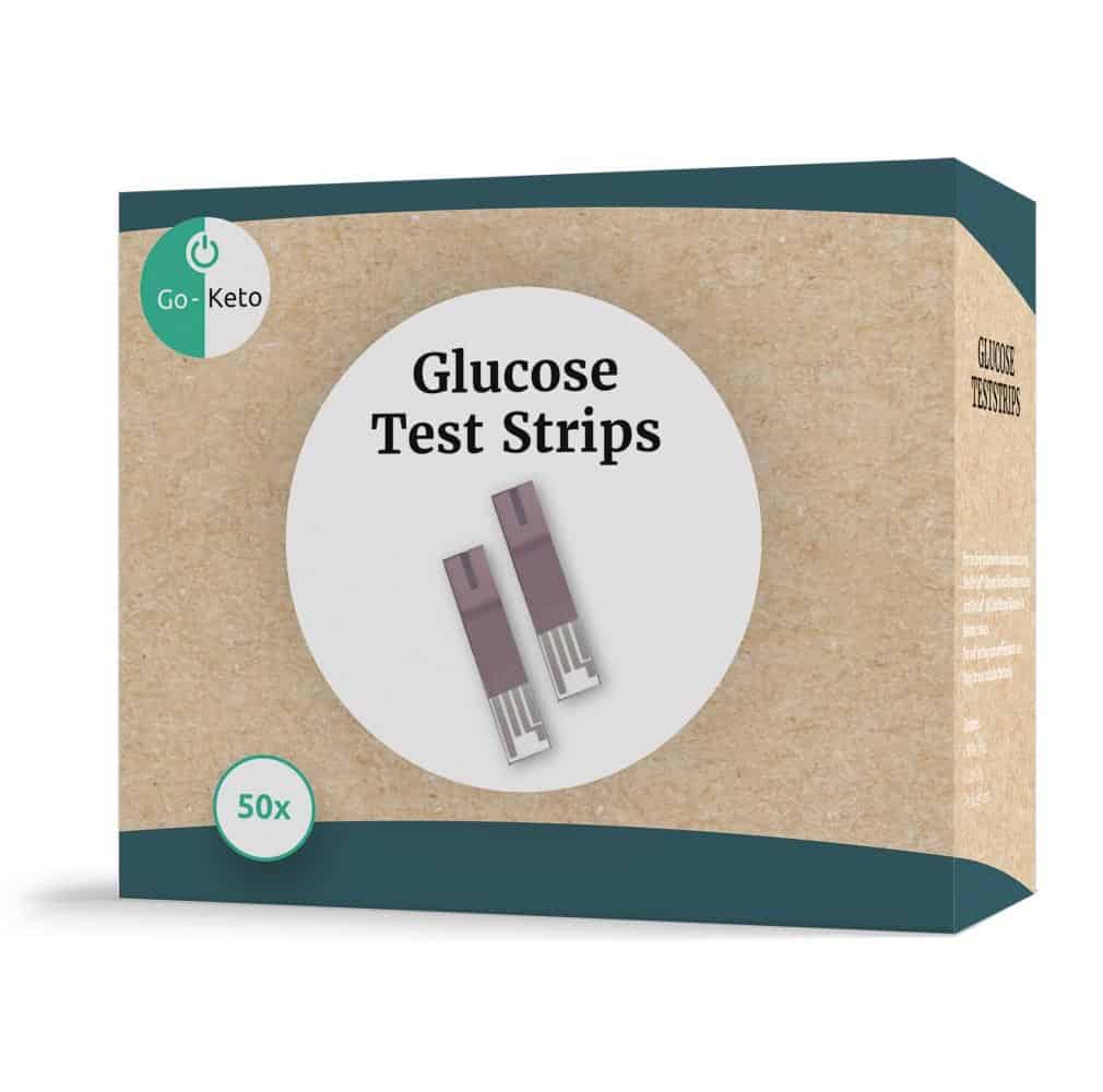 Go - Keto Glucose Test Strips (x50) - Uno Vita AS