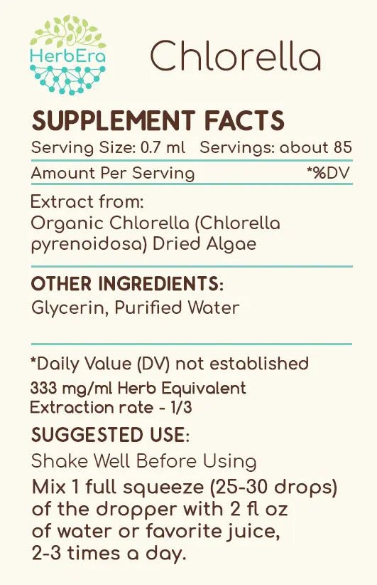 HerbEra Chlorella Tincture - Uno Vita AS