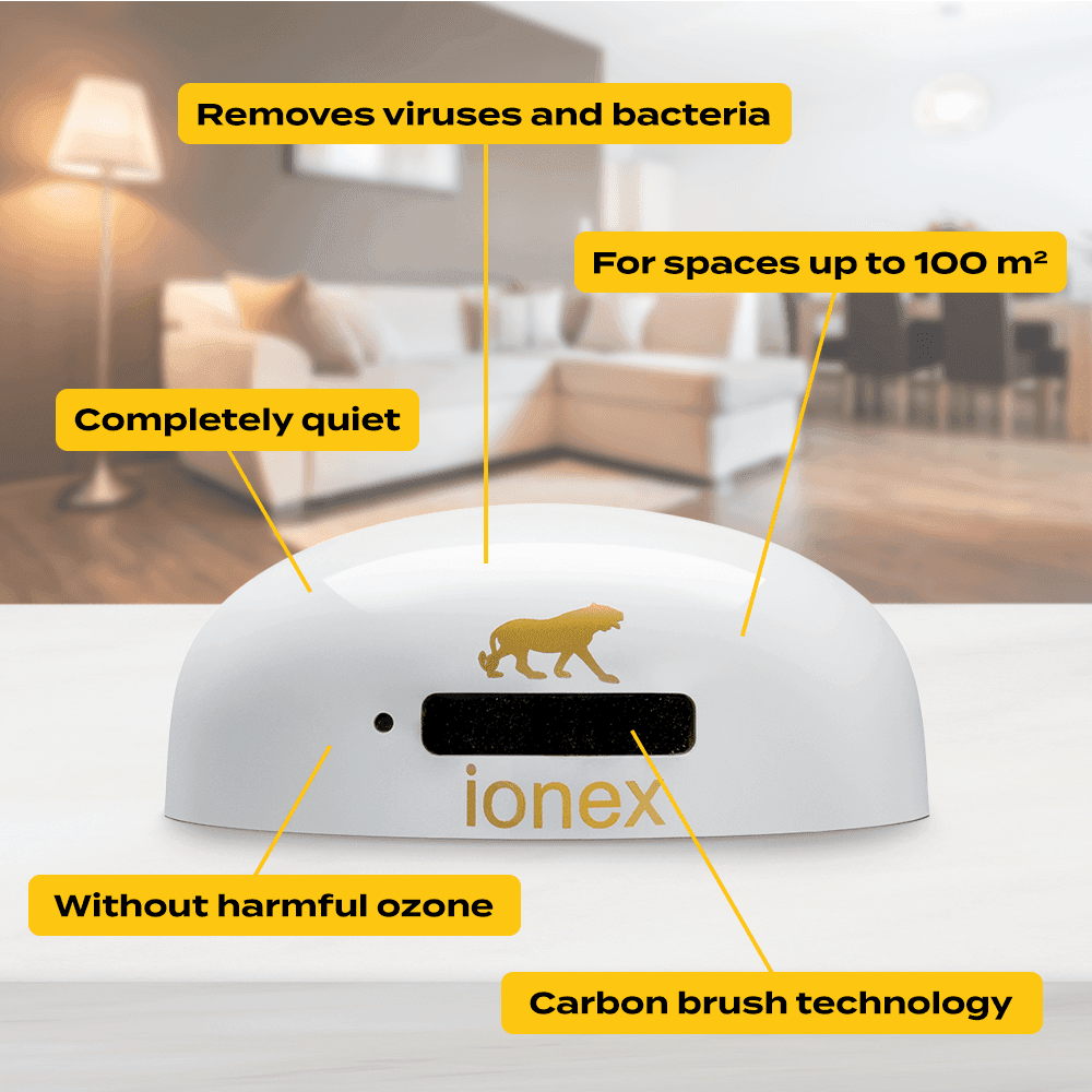 IONEX negativ jongenerator (svart) - Uno Vita AS