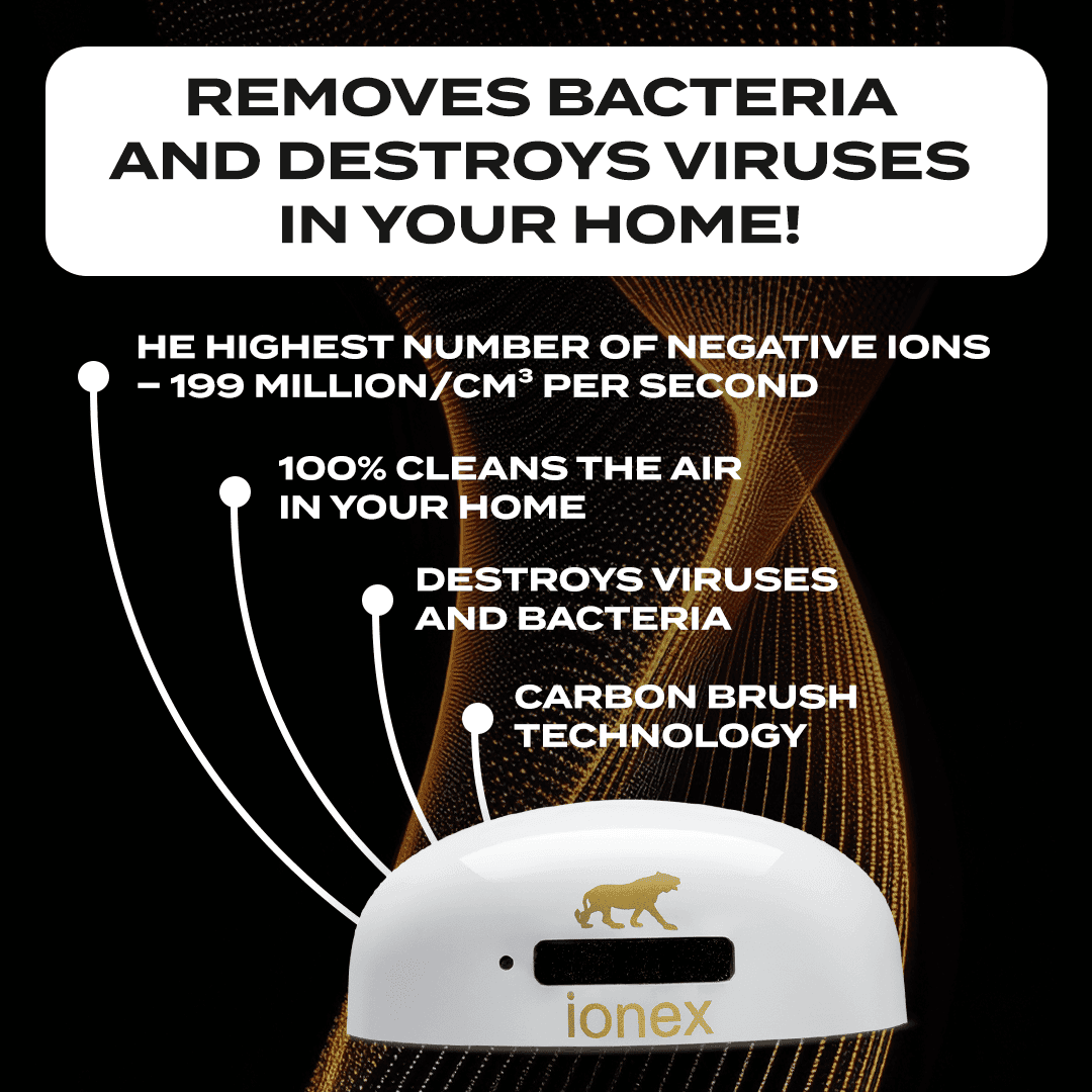 IONEX negativ jongenerator (svart) - Uno Vita AS