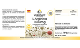 L-Arginina 1000 mg - 90 Compresse - Vegan