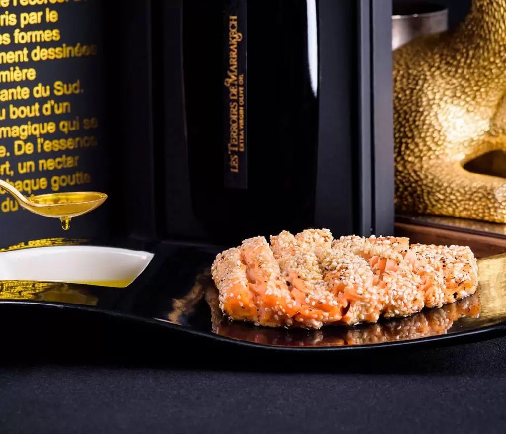 Les Terroirs de Marrakech - Aceite de Oliva Virgen Extra Ecológico Ultra Premium 500 ml - Estuche Regalo Exclusivo - Uno Vita AS