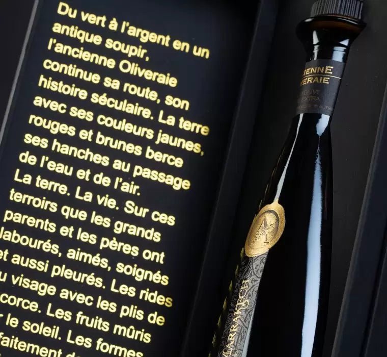 Les Terroirs de Marrakech - Aceite de Oliva Virgen Extra Ecológico Ultra Premium 500 ml - Estuche Regalo Exclusivo - Uno Vita AS