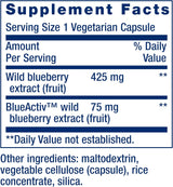 Life Extension Blueberry Extract Capsules - Uno Vita AS