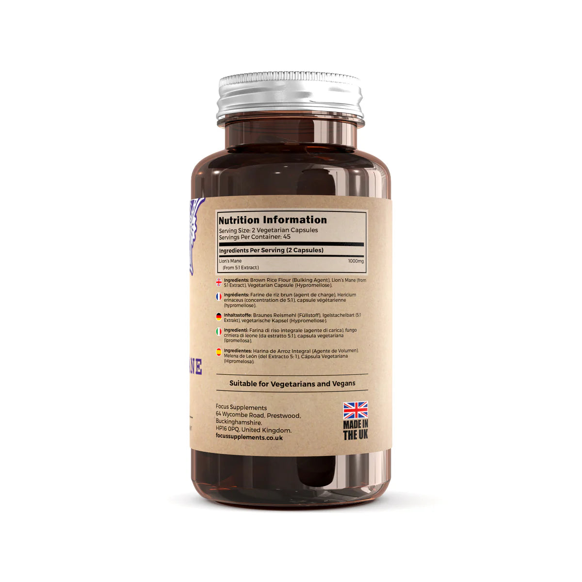 Leeuwenmanen 5:1 - Extract 1000 mg