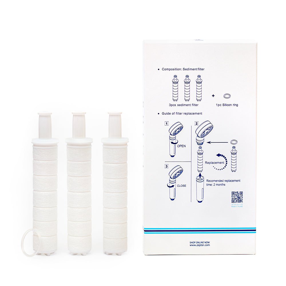 LOTUS SHOWER sediment filter pack (body) - Uno Vita AS