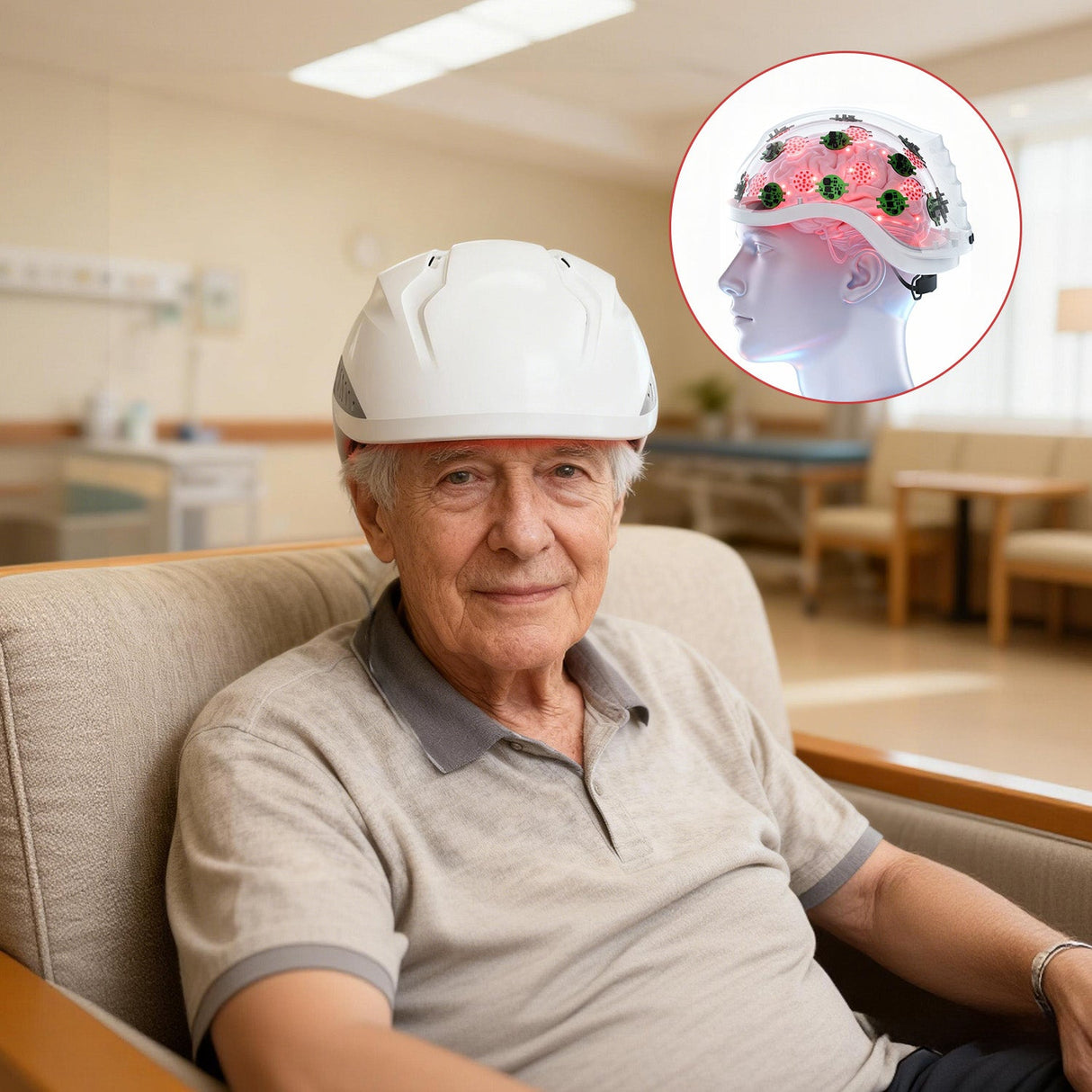LuciPhi™ PBM Helmet - Advanced photobiomodulation for precise neurotechnology - Uno Vita AS