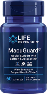 MacuGuard® Ocular Support with Saffron & Astaxanthin - Uno Vita AS