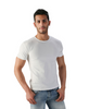 T-shirt à cellules à pointes Men-White-xxl