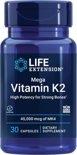 Mega Vitamin K2 High Potency for Strong Bones - Uno Vita AS