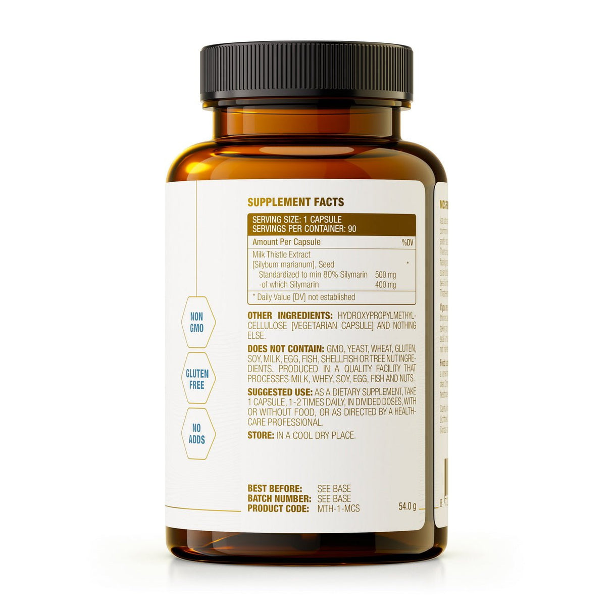 Cardo Mariano - Silimarina (500 mg) - Uno Vita AS