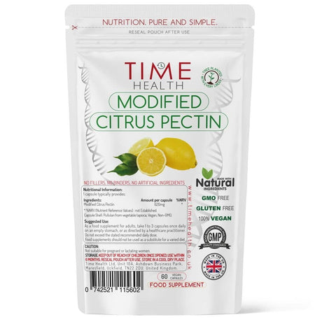 Modified Citrus Pectin (MCP) Capsules (60) - Uno Vita AS