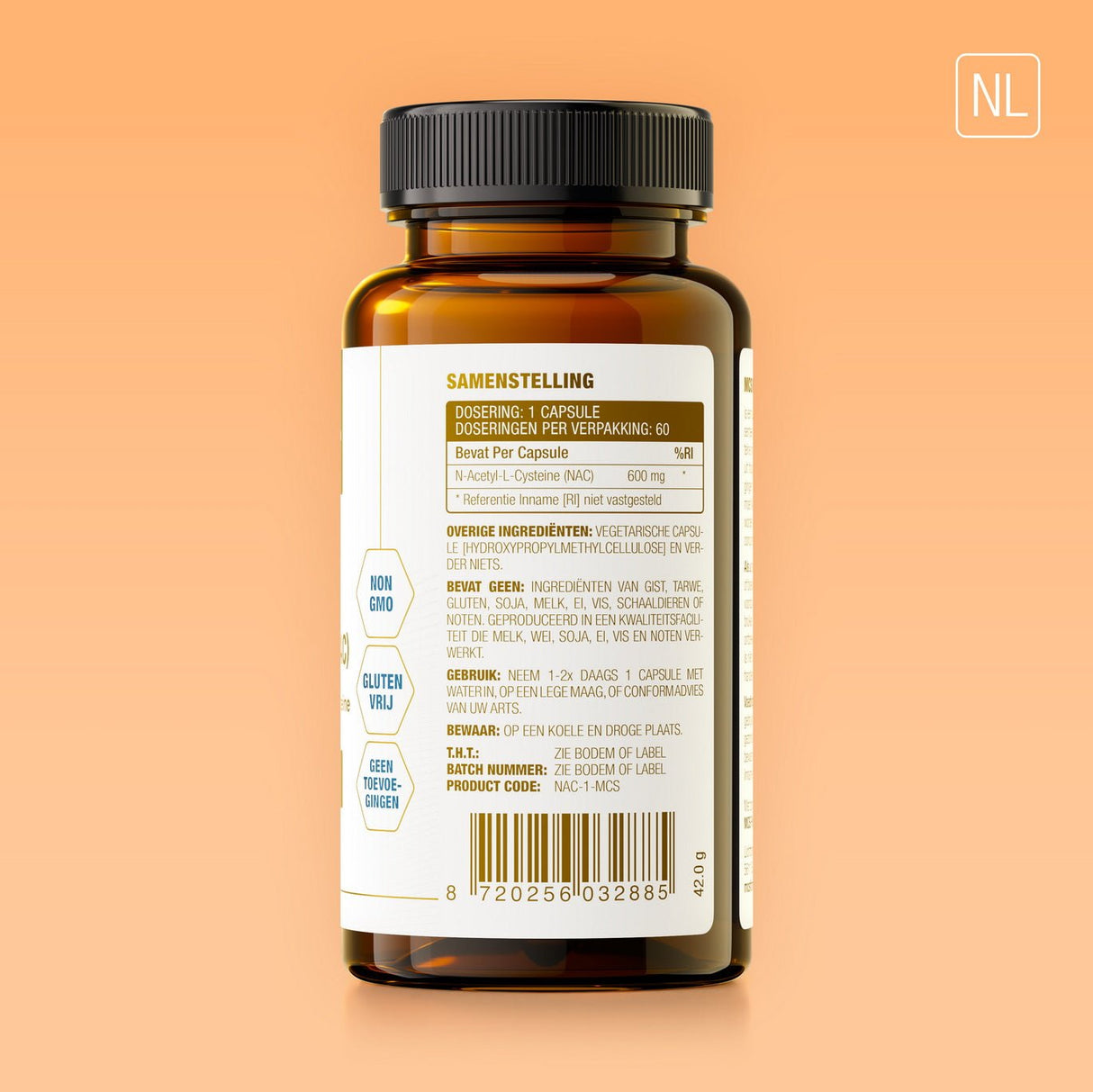 N - Acetyl - L - Cysteine ​​(NAC - 600mg) - Uno Vita AS