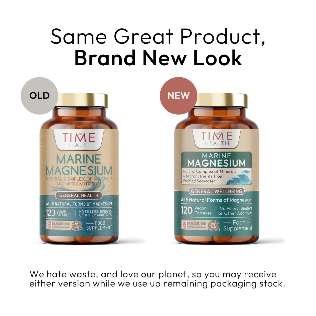 Natural Magnesium from Seawater and Marine Trace Minerals - 1 a day - Uno Vita AS