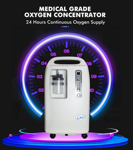 Olive medisinsk godkjent oksygenkonsentrator (5 L) - Uno Vita AS